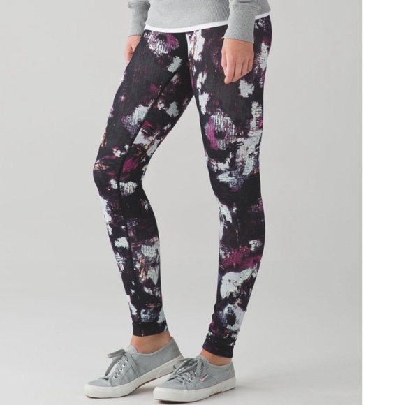 lululemon athletica Pants - Lululemon Wunder Under Pant Hi-Rise Kara Blossom 4